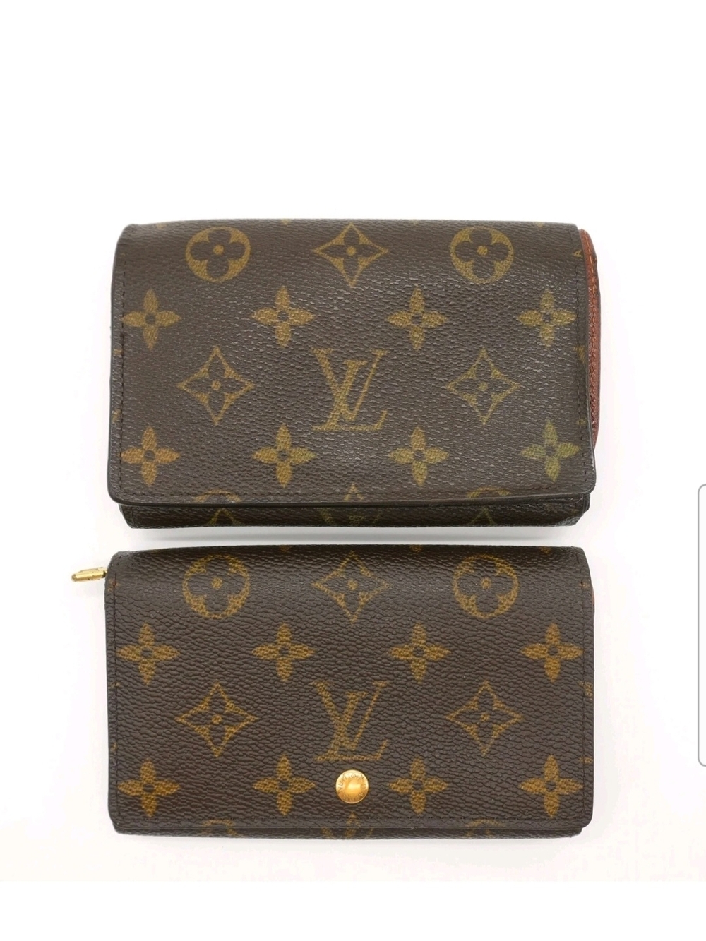 Louis Vuitton Monogram Wallet Bundle (2) | Zippy + Snap Wallet